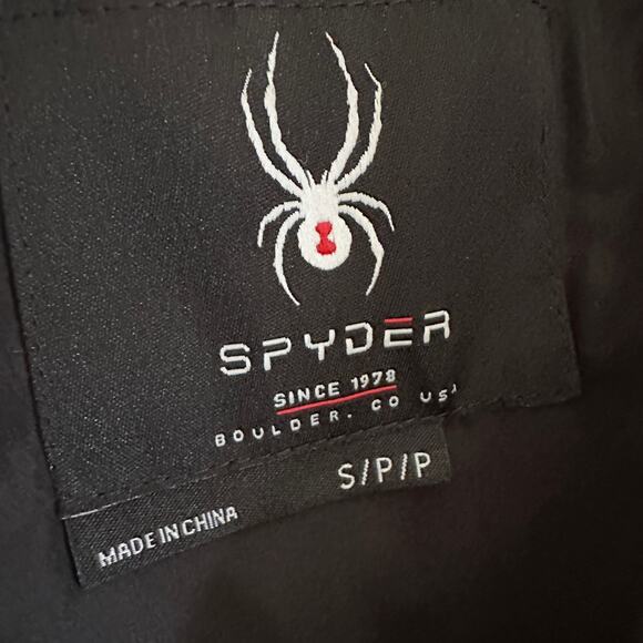 SPYDER Mens Quilted Bomber Jacket $169 NEW Size Small Tea Leaf Normcore Dadcore - Picture 4 of 13